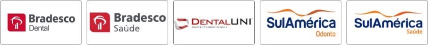 Bradesco, DentalUni, SulAmerica